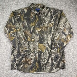 Men's Vintage Beretta Camouflage Longsleeve XXL Shooting Pad Vented 90s